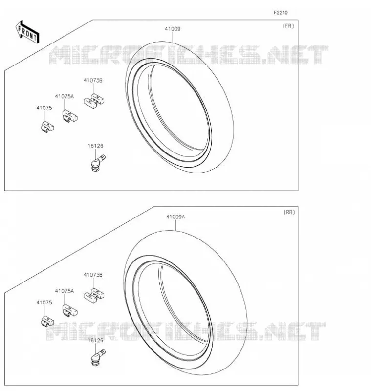 PNEUS Kawasaki MOTOS 1000 2021 NINJA H2R  ZX1000YMFNN