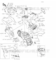RESERVOIR CARBURANT pour Kawasaki ZZR1400 2022