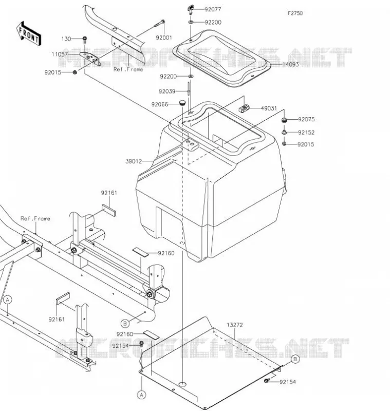 AUTRE Kawasaki SSV 820 2022 MULE PRO-FXT  KAT820CNFNN