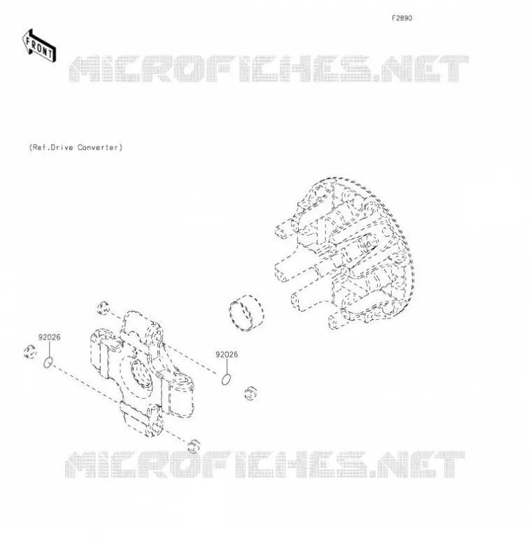 PIECE EN OPTION Kawasaki SSV 1000 2022 MULE PRO-DX  KDF1000ANFNN
