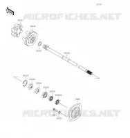 ARBRE DE TRANSMISSION pour Kawasaki JET SKI SX-R 2021