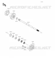 ARBRE DE TRANSMISSION pour Kawasaki JET SKI SX-R 2021