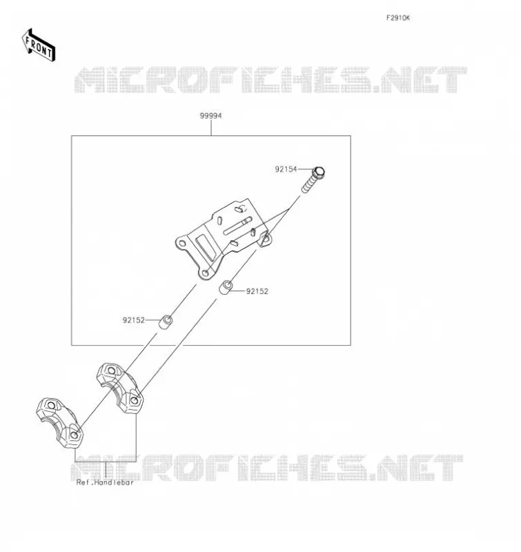 ACCESSOIRE(GPS Navi Bracket) Kawasaki MOTOS 1000 2020 VERSYS 1000  KLZ1000CLF