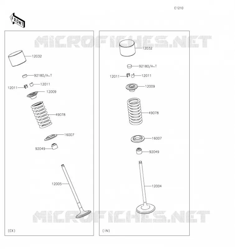 SOUPAPE Kawasaki MOTOS 650 2020 VULCAN S  EN650DLF