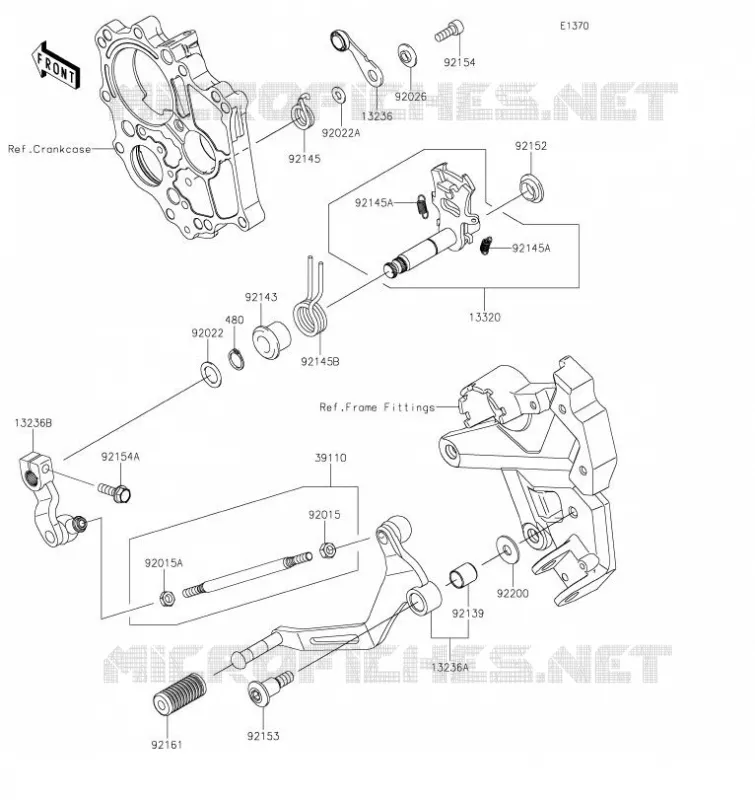 SELECTEUR Kawasaki MOTOS 650 2020 NINJA 650  EX650MLFA