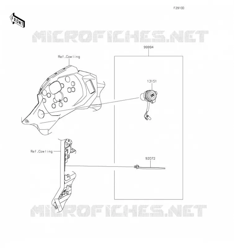 ACCESSOIRE(DC Socket) Kawasaki MOTOS 300 2020 VERSYS-X 300  KLE300CLFA