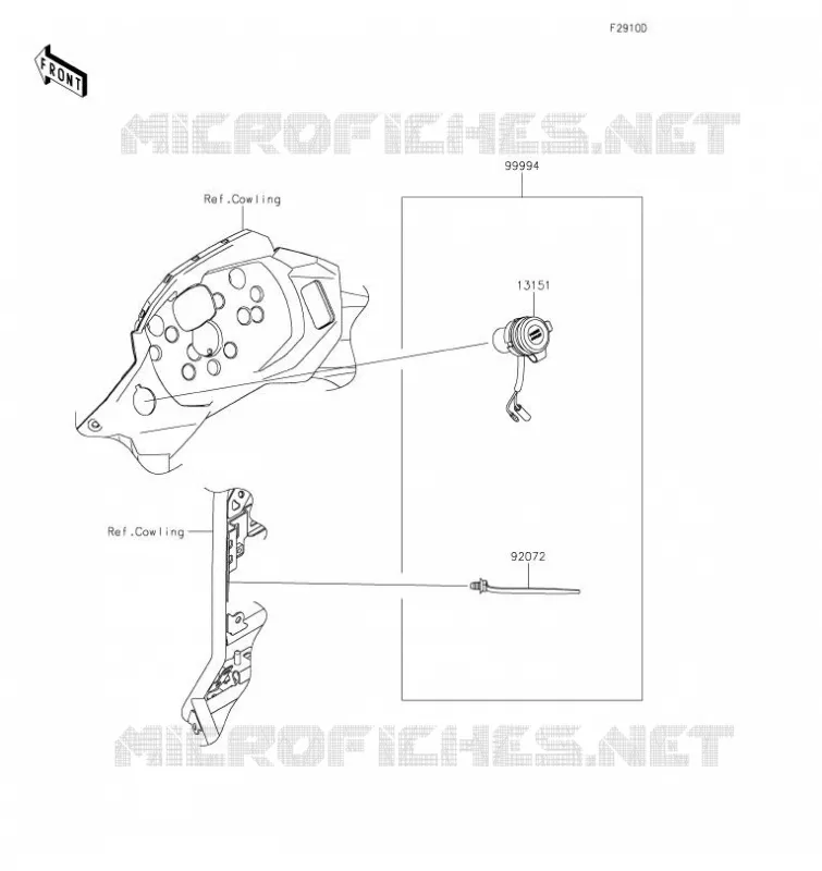 ACCESSOIRE(DC Socket) Kawasaki MOTOS 300 2020 VERSYS-X 300  KLE300CLFA