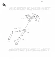 BEQUILLES pour Kawasaki VERSYS-X 300 2021