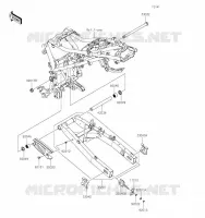 BRAS OSCILLANT pour Kawasaki VERSYS-X 300 2021