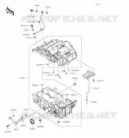 CARTER MOTEUR(S) pour Kawasaki VERSYS-X 300 2021