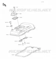 COUVRE CULASSE pour Kawasaki VERSYS-X 300 2021
