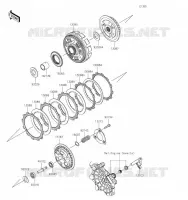 EMBRAYAGE pour Kawasaki VERSYS-X 300 2021