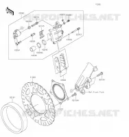FREIN AVANT pour Kawasaki VERSYS-X 300 2021