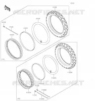PNEUS pour Kawasaki VERSYS-X 300 2021