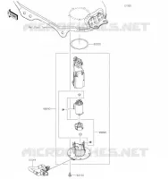 POMPE A ESSENCE pour Kawasaki VERSYS-X 300 2021