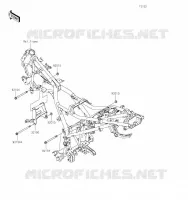 SUPPORT MOTEUR pour Kawasaki VERSYS-X 300 2021