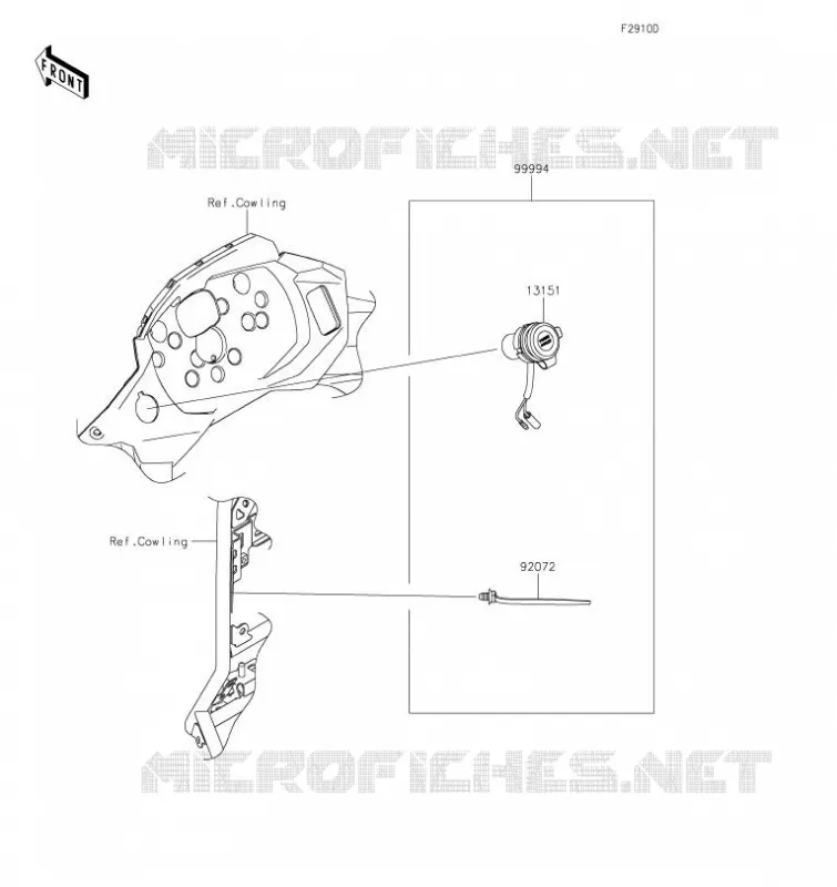 ACCESSOIRE(DC Socket) Kawasaki MOTOS 300 2021 VERSYS-X 300  KLE300CMFAN