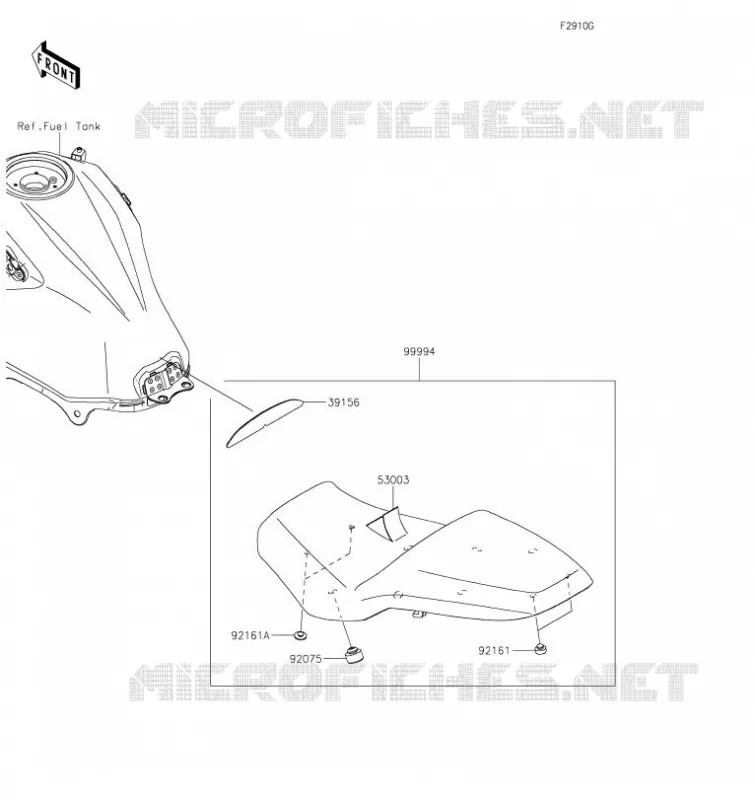 ACCESSOIRE(Low Seat) Kawasaki MOTOS 300 2021 VERSYS-X 300  KLE300CMFAN