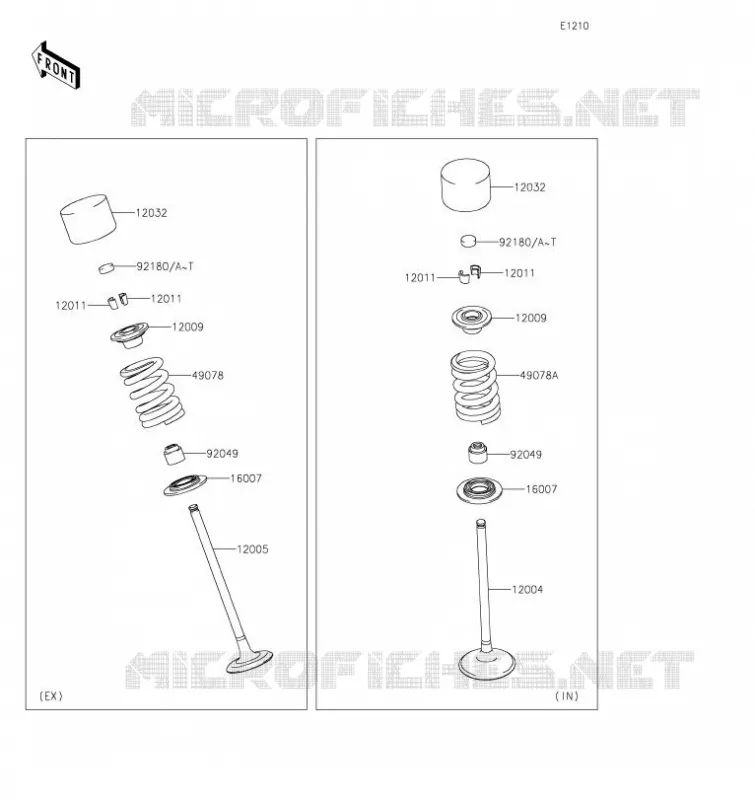 SOUPAPE Kawasaki MOTOS 1000 2021 VERSYS 1000 SE  KLZ1000DMFNN