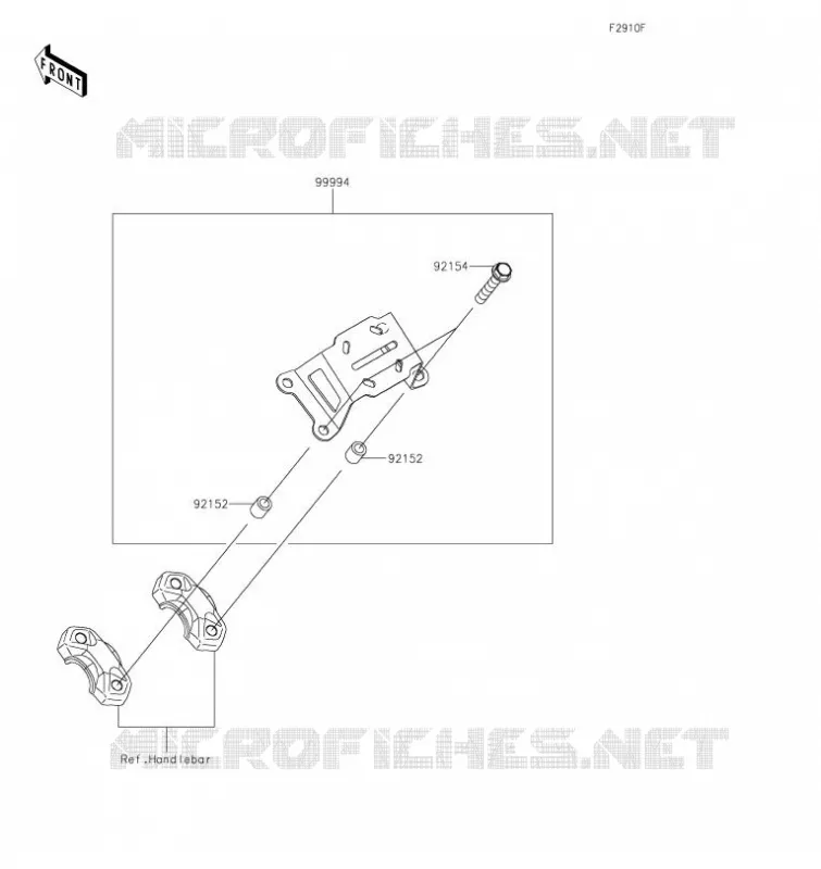 ACCESSOIRE(GPS Navi Bracket) Kawasaki MOTOS 1000 2021 VERSYS 1000 SE  KLZ1000DMFNN