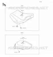 ACCESSOIRE(Seat) pour Kawasaki Z H2 2020