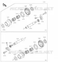 BALANCIER pour Kawasaki Z H2 2020