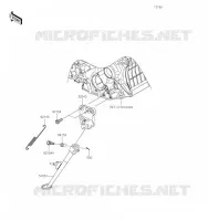 BEQUILLES pour Kawasaki Z H2 2020