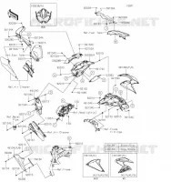 CARENAGE pour Kawasaki Z H2 2020