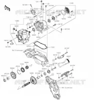 COMPRESSEUR pour Kawasaki Z H2 2020