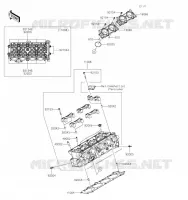 CULASSE pour Kawasaki Z H2 2020