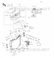 RADIATEUR pour Kawasaki Z H2 2020