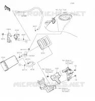 SYSTEME D'EVAPORATION CARBURANT pour Kawasaki Z H2 2020