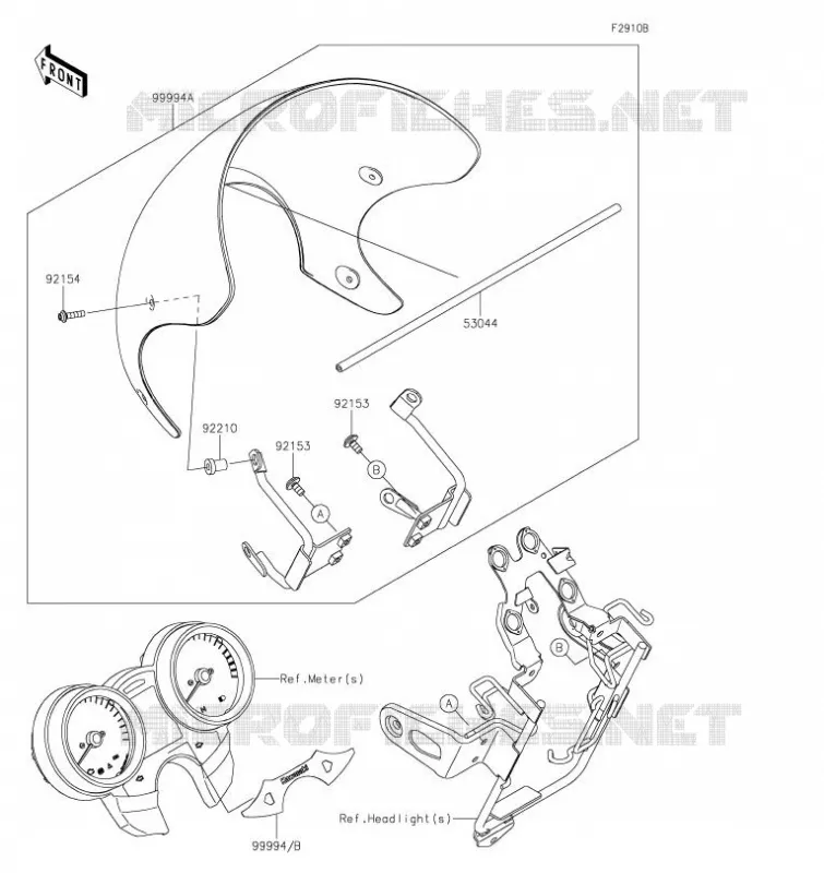 ACCESSOIRE(Cover) Kawasaki MOTOS 900 2020 Z900RS  ZR900CLFB