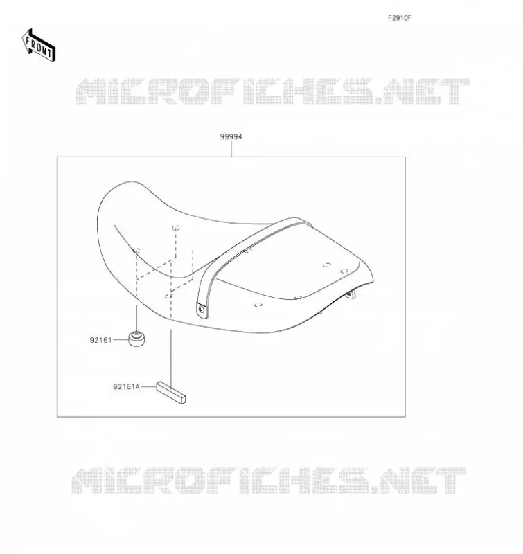 ACCESSOIRE(Seat) Kawasaki MOTOS 900 2020 Z900RS  ZR900CLFB