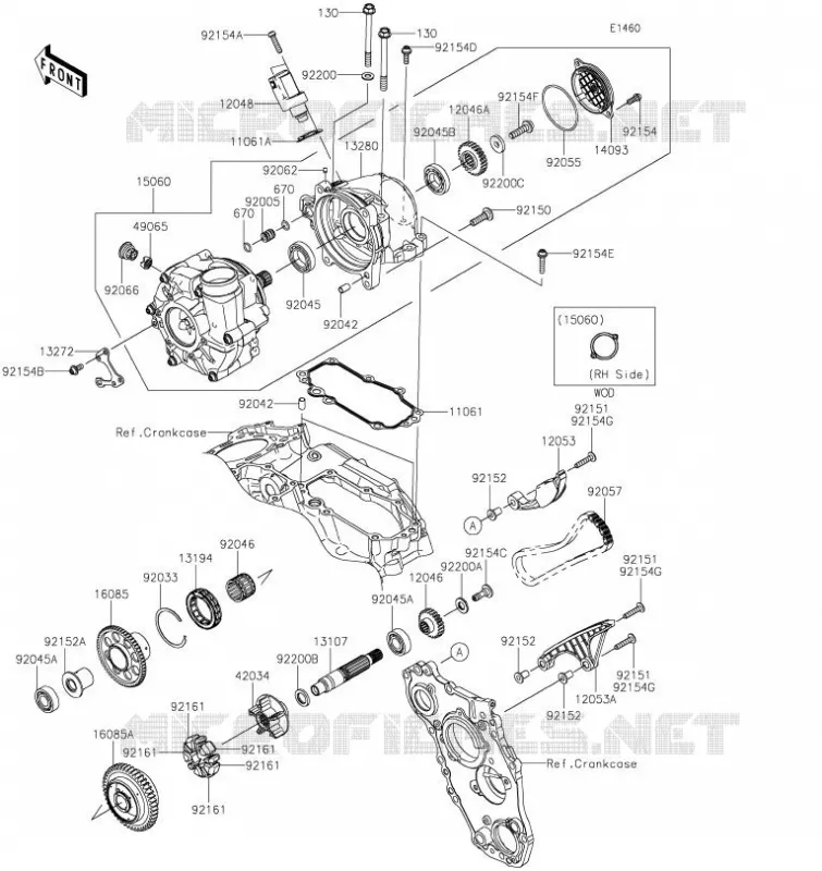 COMPRESSEUR Kawasaki MOTOS 1000 2020 NINJA H2R  ZX1000YLF