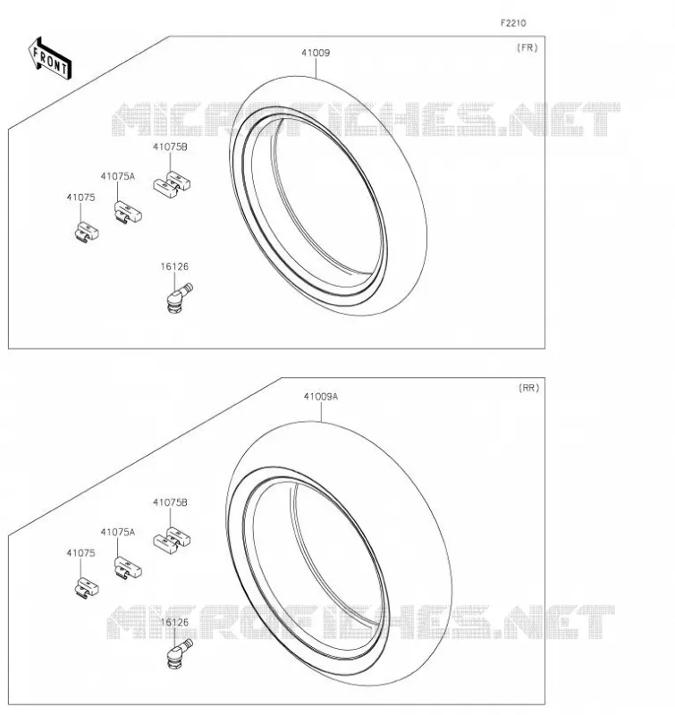 PNEUS Kawasaki MOTOS 1000 2020 NINJA H2R  ZX1000YLF