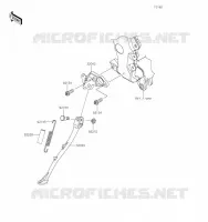 BEQUILLES pour Kawasaki ZZR1400 2021