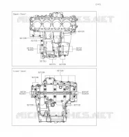 BOULON CARTER MOTEUR pour Kawasaki ZZR1400 2021
