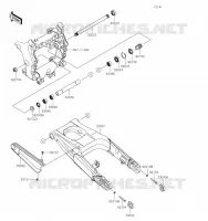 BRAS OSCILLANT pour Kawasaki ZZR1400 2021