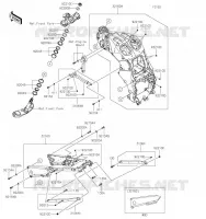 CADRE pour Kawasaki ZZR1400 2021