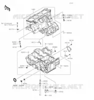 CARTER MOTEUR(S) pour Kawasaki ZZR1400 2021