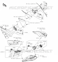 CLIGNOTANTS pour Kawasaki ZZR1400 2021
