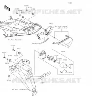 FEUX ARRI&Egrave;RE(S) pour Kawasaki ZZR1400 2021