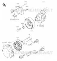 GENERATEUR pour Kawasaki ZZR1400 2021