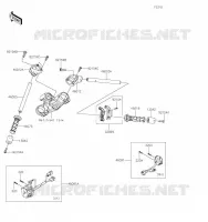 GUIDON pour Kawasaki ZZR1400 2021