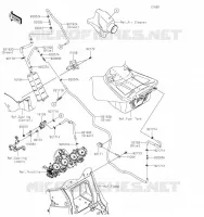 SYSTEME D'EVAPORATION CARBURANT pour Kawasaki ZZR1400 2021
