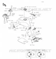 RESERVOIR CARBURANT pour Kawasaki NINJA ZX-6R 2021