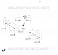 ARBRE DE DIRECTION pour Kawasaki KFX90 2023