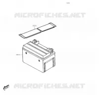 BATTERIE pour Kawasaki KFX90 2023