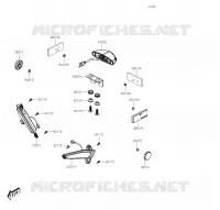 FEUX ARRI&Egrave;RE(S) pour Kawasaki KFX90 2023